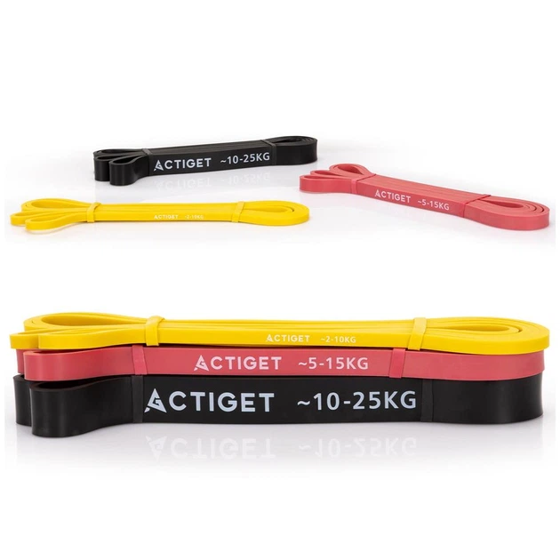 Набір стрічок Actiget для силових вправ 3 шт ACT0047 (5908455308687) - зображення 3