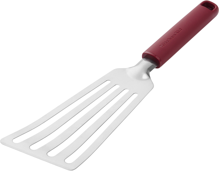 Лопатка KitchenAid Classic с прорезями 31.5 см Красная (KHA024OHEREG) - Фото 2 Лопатка KitchenAid Classic с прорезями 31.5 см Красная (KHA024OHEREG) - изображение 2