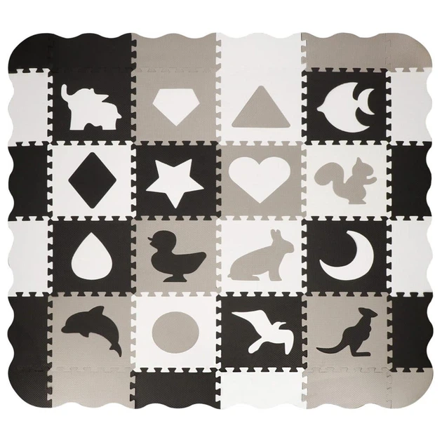 Mata piankowa puzzle Springos 150x150 cm FM0012 (5907719427959) - obraz 5