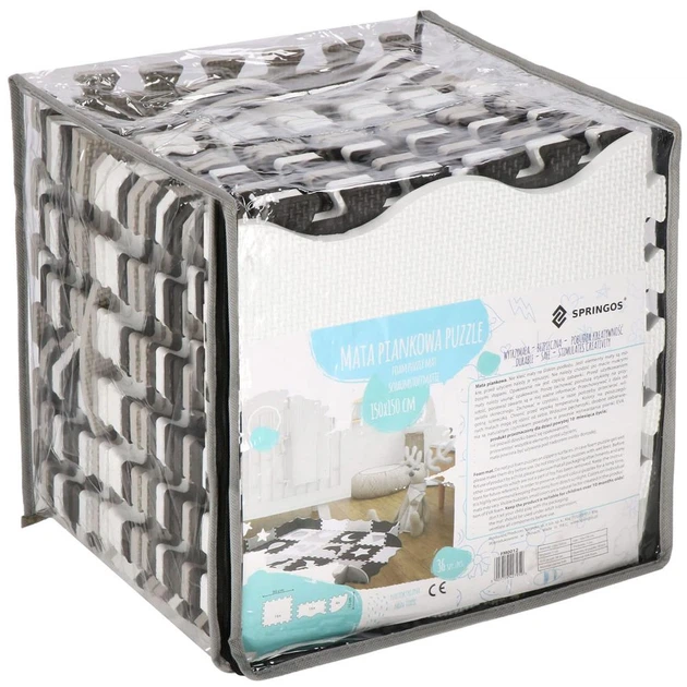 Mata piankowa puzzle Springos 150x150 cm FM0012 (5907719427959) - obraz 13