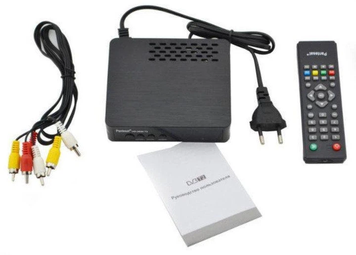Ресивер цифровой ТВ тюнер эфирный DVB-T2 Pantesat DVB-T2 3820 HD HDMI AV (774981828) - изображение 3