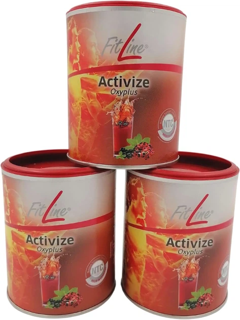 FitLine Activize Oxyplusの4個セット Комплекс вітамінів групи В, для концентрації та енергії, покращує