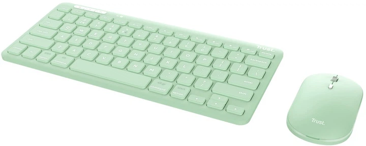 Zestaw bezprzewodowy Trust Lyra Green (8713439249422) - obraz 3