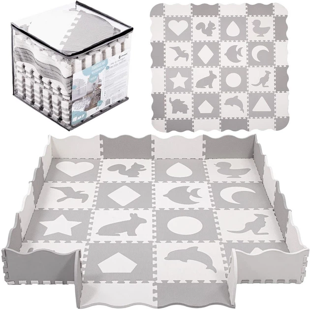 Mata piankowa puzzle Springos 150x150 cm FM0031 (5907719472126) - obraz 8