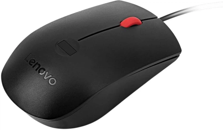 Mysz Lenovo Fingerprint Biometric USB Mouse Gen2 Black (4Y51M03357) - obraz 2