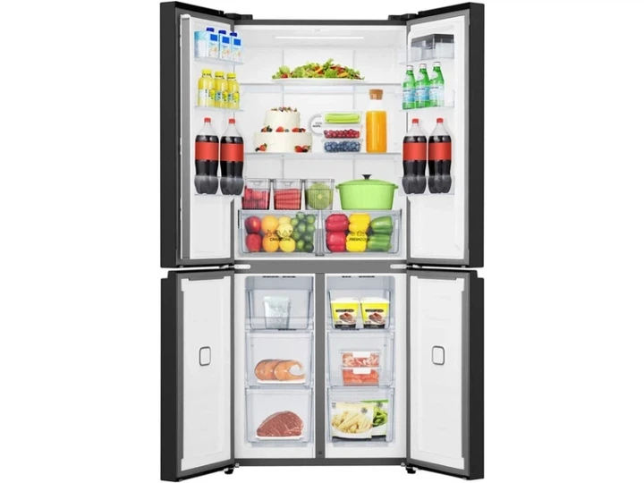 Холодильник із морозильною камерою Gorenje NRM819E61BX – фото