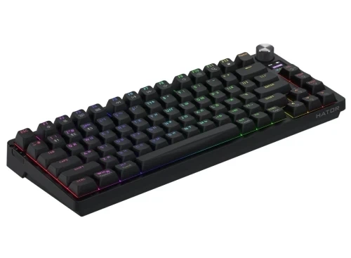 Клавіатура бездротова Hator Icefall Pro, Black (HTK450UA) - Фото 3 Клавіатура бездротова Hator Icefall Pro, Black (HTK450UA) - зображення 3