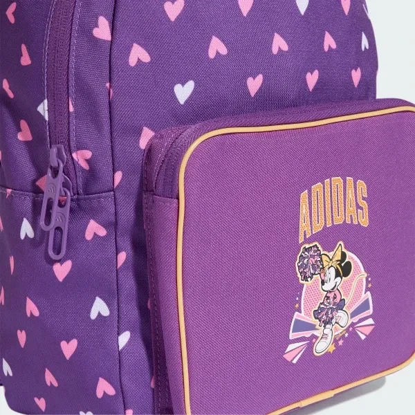 Рюкзак спортивный детский для девочек Adidas Disney Minnie Mouse Backpack KA9887 Фиолетовый (4068817093727) - изображение 8
