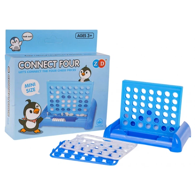 Освітня настільна гра на спритність 4 в ряд Пінгвін ZGR.ZD-061A (5903864947199) - зображення 2