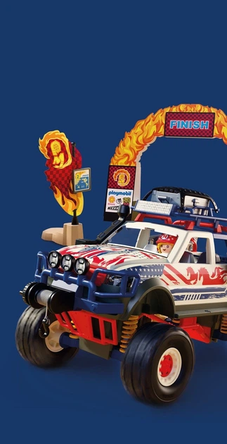 Terenowa ciężarówka Playmobil Cars 72061 (4008789720610) - obraz 5