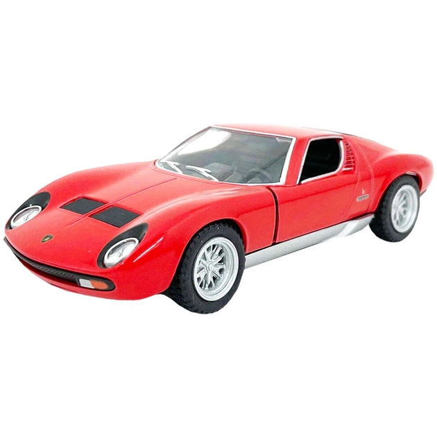 Колекційна машинка "Lamborghini Miura P400 SV" KT5390W(Red) масштаб 1:42 - Фото 1 Колекційна машинка "Lamborghini Miura P400 SV" KT5390W(Red) масштаб 1:42 - изображение 1
