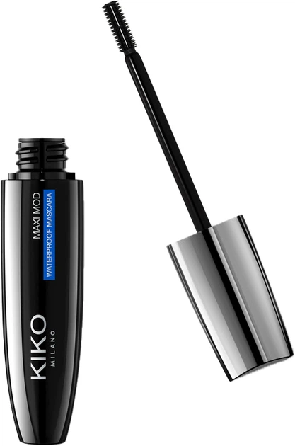 Туш для вій Kiko Milano Maxi Mod Mascara Waterproof 12 мл (8025272928311) - Фото 1 Туш для вій Kiko Milano Maxi Mod Mascara Waterproof 12 мл (8025272928311) - зображення 1