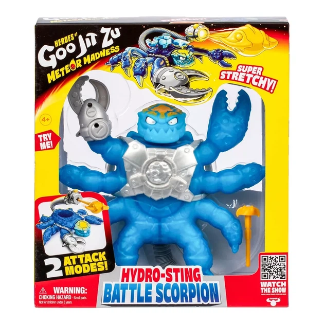 Игрушка-антистресс GooJitZu Скорпион Гидра (124571) - Фото 4 Игрушка-антистресс GooJitZu Скорпион Гидра (124571) - изображение 4