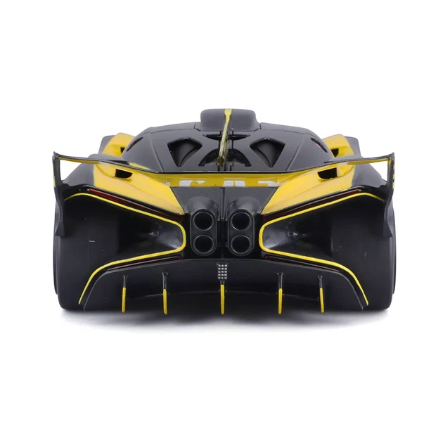 Автомодель Bburago Bugatti Bolide 1:18 чорно-жовта (18-11047 YL) - Фото 4 Автомодель Bburago Bugatti Bolide 1:18 чорно-жовта (18-11047 YL) - зображення 4