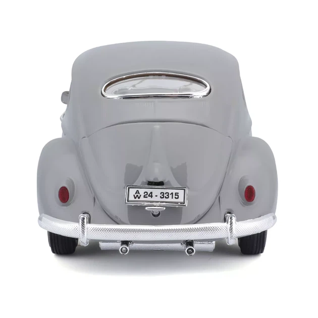 Автомодель Bburago Volkswagen Käfer Beetle 1955 1:18 сіра (18-12029 GY) - Фото 4 Автомодель Bburago Volkswagen Käfer Beetle 1955 1:18 сіра (18-12029 GY) - зображення 4