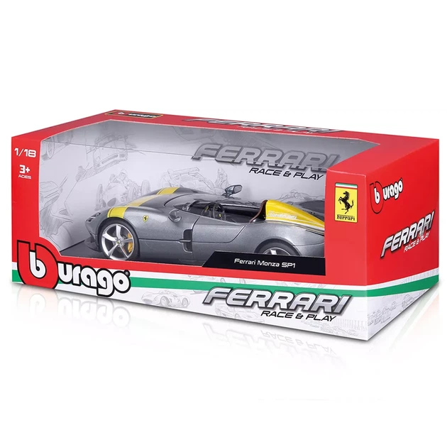 Автомодель Bburago Ferrari Monza SP1 1:18 (18-16013) - зображення 7