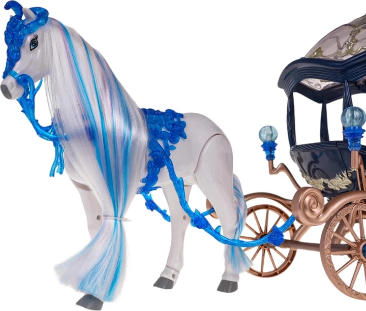 Ігровий набір Чарівна карета з лялькою Синій (5903864980752) - зображення 4