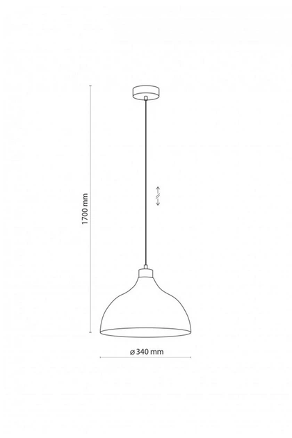 Підвісний світильник TK Lighting 5664 Cap - зображення 6