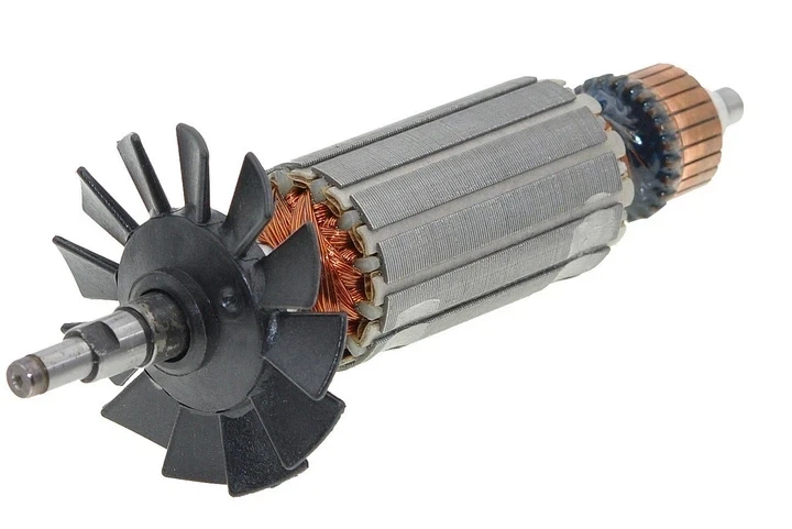 Якір (ротор) для болгарки Зеніт ЗУШ-125/1000 Профі (як741) - зображення 2