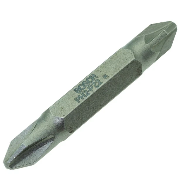 Бита двухсторонняя Bosch PH2-PZ2×45, 60 шт, 2608521268 (bit104) - Фото 3 Бита двухсторонняя Bosch PH2-PZ2×45, 60 шт, 2608521268 (bit104) - изображение 3