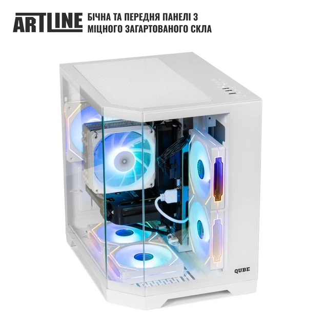 Компьютер ARTLINE Gaming X61WHITE Windows 11 Home (X61WHITEv23Win) - Фото 7 Компьютер ARTLINE Gaming X61WHITE Windows 11 Home (X61WHITEv23Win) - изображение 7