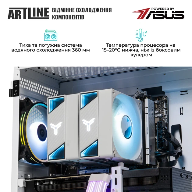Комп'ютер ARTLINE Gaming X69WHITE Windows 11 Home (X69WHITEv48Win) - изображение 8