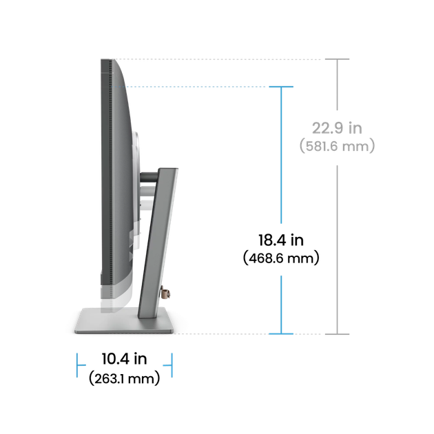 31.5" 16:9 IPS РК монітор, 3840х2160, 60 Гц, 5 мс (GtG), 98% P3, HDR, KVM свіч, 2xHDMI 2.0/1xDP 1.4/ RD320U Metallic Grey BENQ (9H.LMSLA.TBE) - изображение 9