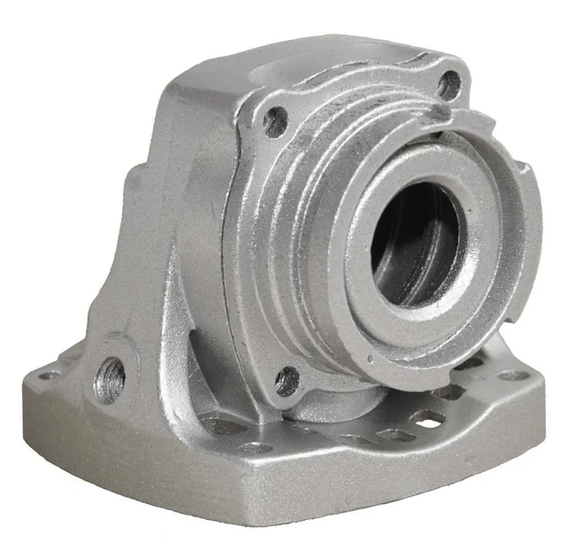 Корпус редуктора (голова) + фланець для болгарки Makita GA5030 аналог 318335-8 + 318336-6 (korp163)) - зображення 2