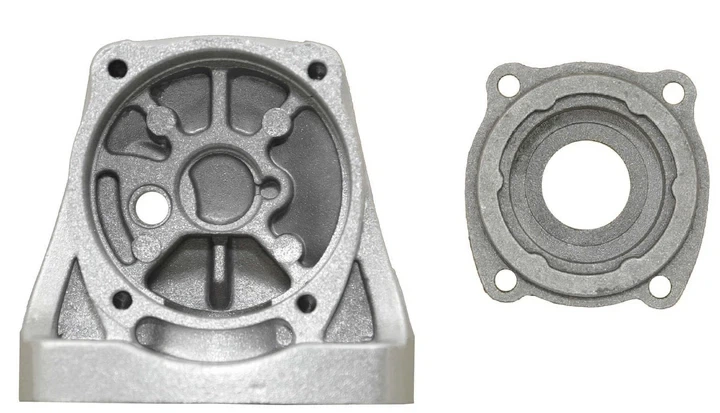 Корпус редуктора (голова) + фланець для болгарки Makita GA5030 аналог 318335-8 + 318336-6 (korp163)) - зображення 3