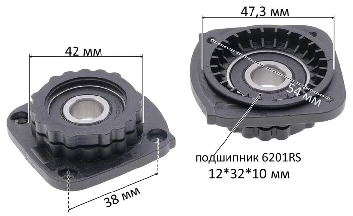 Фланець для болгарки Bosch 125 МЦ 38×54 аналог 1619P02708 (korp042)) - Фото 5 Фланець для болгарки Bosch 125 МЦ 38×54 аналог 1619P02708 (korp042)) - зображення 5
