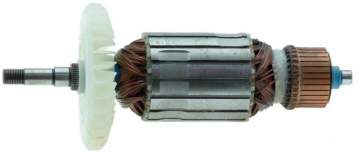 Якір (ротор) для болгарки Темп 230/2200/Зеніт ЗУШ-230/2500 Профі (як673) - зображення 3