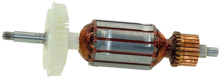 Якір (ротор) для болгарки Bosch GWS7-125, аналог 1604010633 (як139) - Фото 3 Якір (ротор) для болгарки Bosch GWS7-125, аналог 1604010633 (як139) - зображення 3