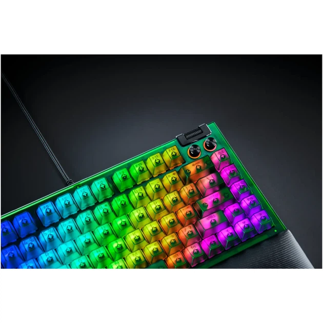 Клавіатура Razer BlackWidow V4 75% Phantom Green (RZ03-05003300-R3M1) - изображение 13