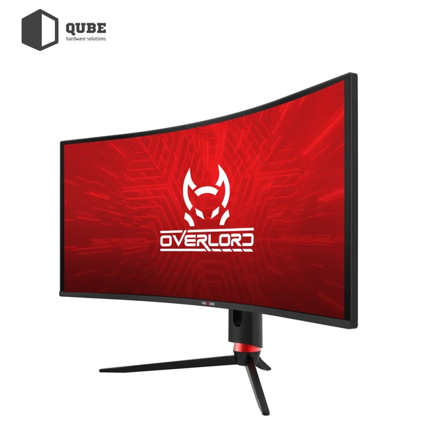 Монітор 34" Qube Overlord C34UQ180H - Фото 4 Монітор 34" Qube Overlord C34UQ180H - зображення 4