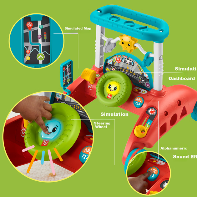 Дитячі ходунки Fisher-Price Двосторонні (100033648303) - зображення 5