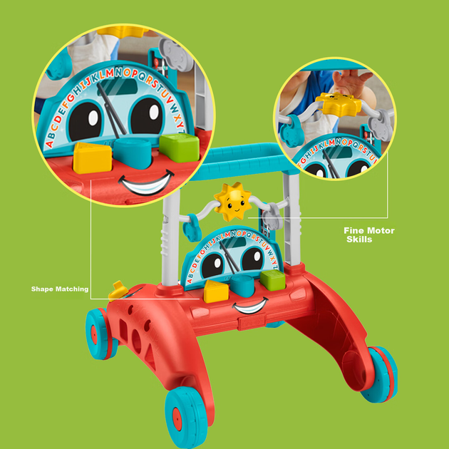 Дитячі ходунки Fisher-Price Двосторонні (100033648303) - зображення 6