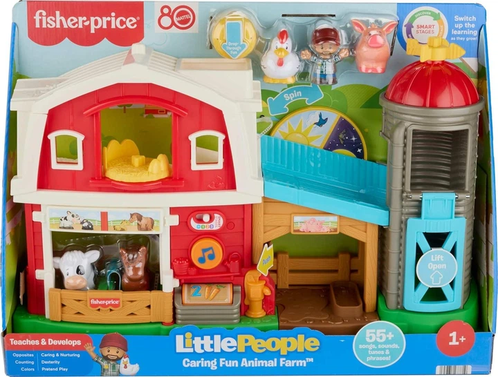 Игровой набор Фишер Прайс Ферма Fisher-Price Little People Caring Fun Animal Farm Playset - Фото 1 Игровой набор Фишер Прайс Ферма Fisher-Price Little People Caring Fun Animal Farm Playset - изображение 1