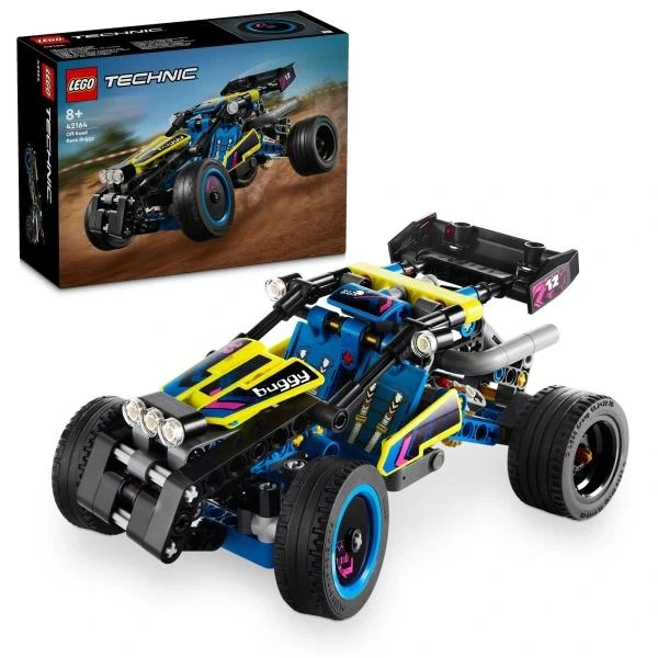Конструктор LEGO Technic Позашляховик багі для перегонів 219 деталей (42164) - Фото 2 Конструктор LEGO Technic Позашляховик багі для перегонів 219 деталей (42164) - изображение 2
