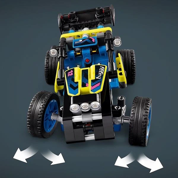 Конструктор LEGO Technic Позашляховик багі для перегонів 219 деталей (42164) - Фото 5 Конструктор LEGO Technic Позашляховик багі для перегонів 219 деталей (42164) - изображение 5