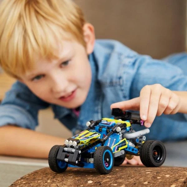 Конструктор LEGO Technic Позашляховик багі для перегонів 219 деталей (42164) - Фото 7 Конструктор LEGO Technic Позашляховик багі для перегонів 219 деталей (42164) - изображение 7