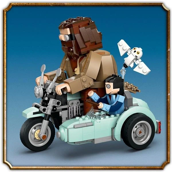 Конструктор LEGO Harry Potter Поїздка Геґріда й Гаррі на мотоциклі 617 деталей (76443) - изображение 5