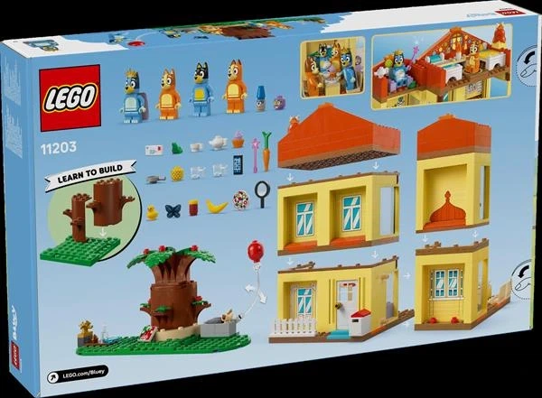 Конструктор LEGO Bluey Родинний дім Блуї 382 деталі (11203) - Фото 6 Конструктор LEGO Bluey Родинний дім Блуї 382 деталі (11203) - изображение 6