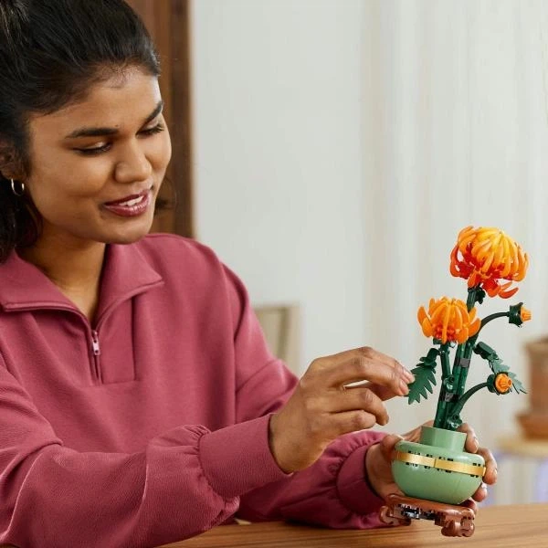 Конструктор LEGO Botanicals Хризантема 278 деталей (10368) - изображение 8