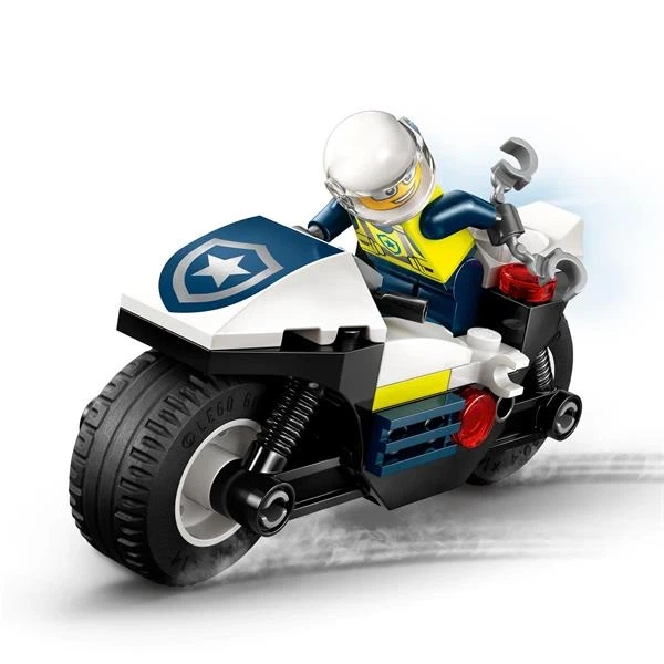 Конструктор LEGO City Переслідування на поліцейському мотоциклі 65 деталей (60455) - Фото 2 Конструктор LEGO City Переслідування на поліцейському мотоциклі 65 деталей (60455) - изображение 2