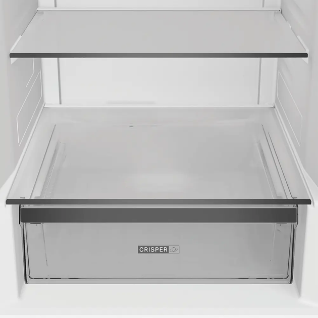 Холодильник Whirlpool WHK25404XBR5E з нижн. мороз., 203.5x60х66.3, холод.відд.-231л, мороз.відд.-104л, 2дв., А++, NF, інв., зона нульова, сірий - зображення 6