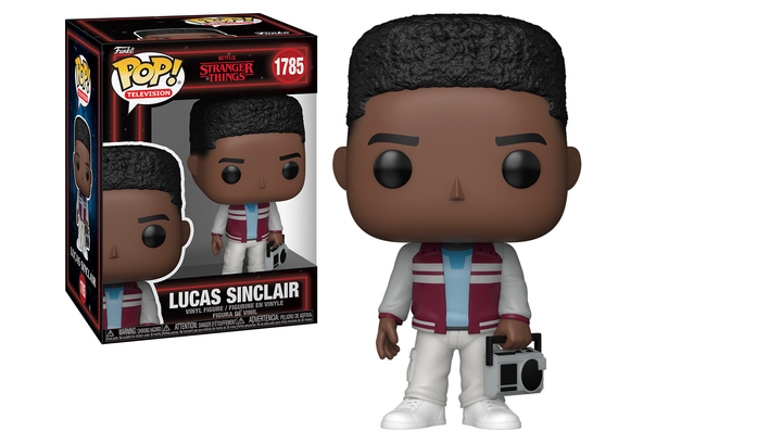 Фигурка FUNKO POP! Stranger Things Лукас Синклер 102mm 75755 - Фото 4 Фигурка FUNKO POP! Stranger Things Лукас Синклер 102mm 75755 - изображение 4