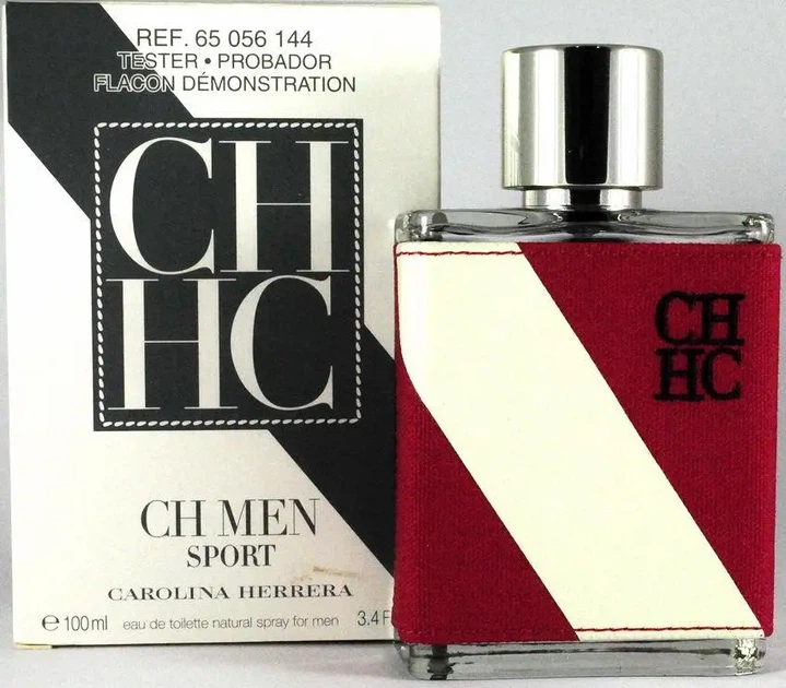 Туалетная вода для мужчин Carolina Herrera CH Men Sport Tester 100 мл - Фото 1 Туалетная вода для мужчин Carolina Herrera CH Men Sport Tester 100 мл - изображение 1