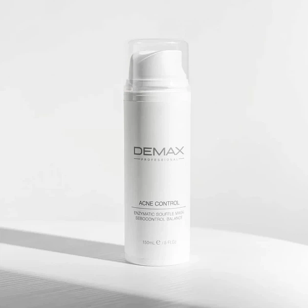 Ензимна себорегулююча суфле-маска - Demax Acne Control Enzymatic Souffle Mask Sebocontrol Balance 150 мл - изображение 2