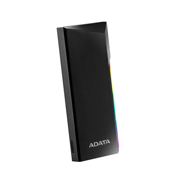Зовнішня кишеня для накопичувача A-DATA EC700G для SSD M.2 PCIe/SATA USB3.2 Gen2 Type-C Black - зображення 2