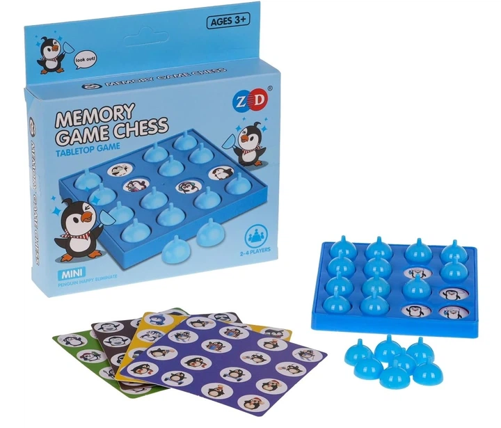 Логічна настільна гра Меморі Пінгвін ZGR.ZD-066A (5903864947342) - зображення 2